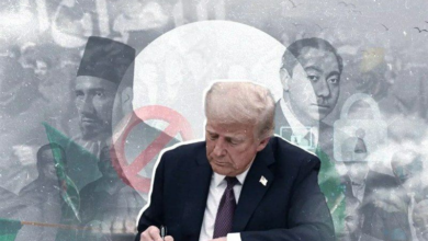 تصویر فرمان اجرایی ترامپ: آغاز فرایند تروریستی اعلام کردن شاخه‌های اخوان‌المسلمین در مصر، اردن و لبنان 