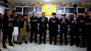 تصویر افتتاح رسمی خانه تجارت قرغیزستان در کابل 