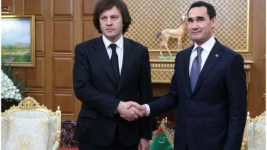 İrakli Kobakhidze: Türkmen gazının transit geçişine yardımcı olmaya hazırız fotoğrafı