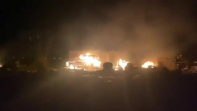 تصویر حملات شبانه رژیم پاکستان به سپین‌بولدک کندهار؛ ۴ غیرنظامی شهید و ۴ تن زخمی شدند 