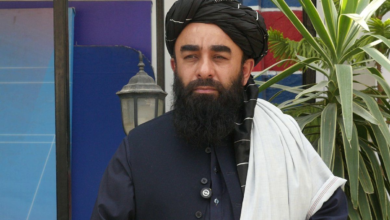 تصویر ذبیح‌الله مجاهد: مردم افغانستان آماده همدردی و همکاری با ایران در صورت حمله آمریکا هستند