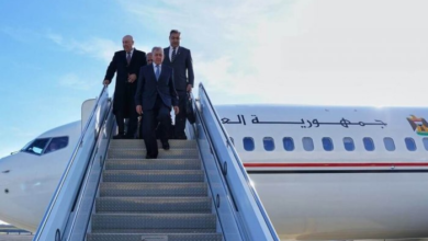 Irak Cumhuriyeti Cumhurbaşkanı Aşkabat’a geldi fotoğrafı