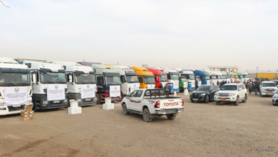 تصویر تحویل ۴۰۰ تن کمک بشردوستانه ازبکستان به ولایت بلخ 