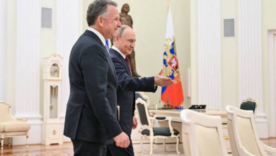 تصویر دیدار پوتین با فرستاده ویژه ترامپ در مسکو؛ تمرکز بر بحران اوکراین و هیئت صلح