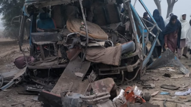 تصویر انفجار ماین در خیبرپشتونخوا: یک کشته و هشت زخمی در حمله به کارگران کارخانه سمنت