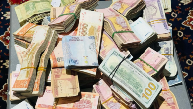 تصویر بازگرداندن ۱۶ میلیون کلدار پاکستانی سرقت‌شده به صراف در پکتیا