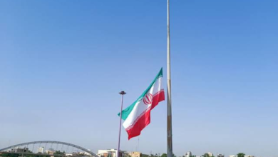 تصویر اعلام سه روز عزای عمومی در ایران به پاس شهدای نبرد مقاومت ملی این کشور