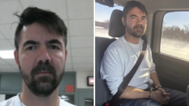 Photo of Afghan national with criminal record taken into US immigration custody