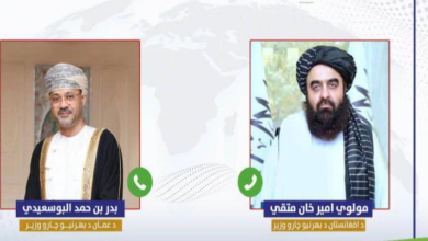 تصویر وزیر خارجه‌ی عمان به کابل می‌آید