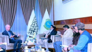 تصویر دیدار وزیر صحت عامه با رییس برنامه جهانی غذا: تأکید بر گسترش خدمات تغذیه‌ای