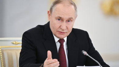 تصویر پوتین: روسیه وضعیت ایران را از نزدیک زیر نظر دارد