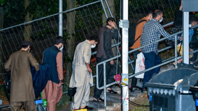 تصویر ورود ۴۷ شهروند افغان از پاکستان به آلمان در چارچوب برنامه پذیرش فدرال