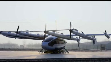 تصویر شرکت چینی AutoFlight از بزرگ‌ترین موتر پرنده جهان رونمایی کرد