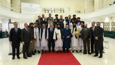 تصویر اشتراک سفیر افغانستان در کنفرانس مشترک علمای افغانستان و اوزبیکستان 