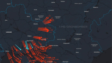 تصویر موج جدید حملات پهپادی اوکراین به روسیه؛ هدف‌گیری گسترده در کریمه و کراسنودار کرای