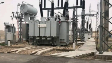 تصویر وصل برق وارداتی ترکمنستان به ۲۱ قریه ولسوالی سنگ‌آتش بادغیس تا پنج ماه آینده