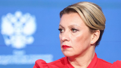 تصویر زاخارووا: اروپا دیگر حق نشستن پشت میز مذاکرات اوکراین را ندارد