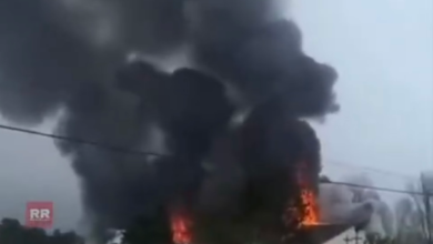 تصویر انفجار در کلیسای «اباندنت لایف فلوشیپ» آمریکا ۵ زخمی برجا گذاشت