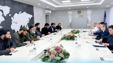 تصویر سفر مولوی احمد جان بلال به بلاروس؛ گفت‌وگوهای گسترده درباره روابط اقتصادی و تجاری