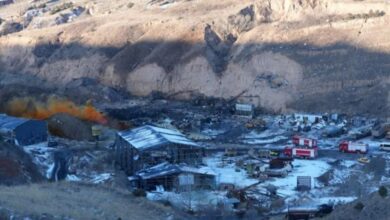 تصویر انفجار در شمال چین هشت کشته برجا گذاشت 