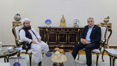 تصویر دیدار سفیر امارت اسلامی افغانستان در روسیه با سفیر ازبکستان در مسکو