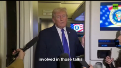 تصویر ترامپ: غیرمستقیم در مذاکرات با ایران شرکت می‌کنم؛ فکر می‌کنم آن‌ها می‌خواهند توافق کنند