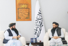 تصویر دیدار رییس عمومی المپیک با سفیر امارت اسلامی در ابوظبی