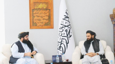 تصویر دیدار رییس عمومی المپیک با سفیر امارت اسلامی در ابوظبی