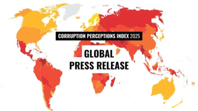 تصویر گزارش سازمان شفافیت بین‌المللی ۲۰۲۵: فساد جهانی در حال افزایش؛ حتی دموکراسی‌های تثبیت‌شده نیز درگیرهستند