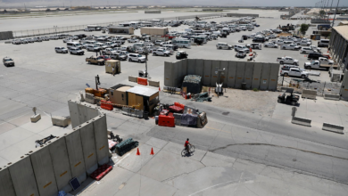 تصویر حمله هوایی پاکستان به پایگاه بگرام پروان خنثی شد