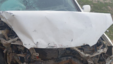 تصویر حادثه ترافیکی در شاهراه مزارشریف – جوزجان؛ ۳ کشته و ۴ زخمی در چهاربولک بلخ