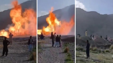 Photo of Gas pipeline blown up in southern Pakistan, says official