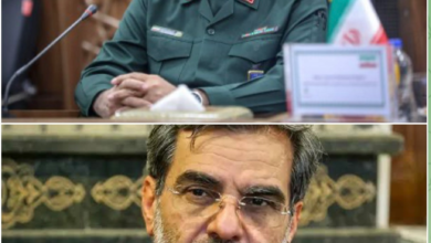 تصویر شهادت دو تن از مسوولان ارشد ستاد کل نیروهای مسلح ایران در حمله رژیم صهیونیستی