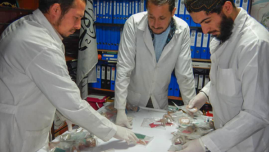 تصویر انتقال ۱۵۶ قلم اثر باستانی به موزیم ملی افغانستان