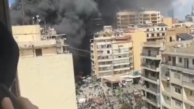 تصویر ۸۰ شهید و ۲۰۰ زخمی در حملات وحشیانه رژیم صهیونیستی به بیروت‌ و نقض آتش‌بس 