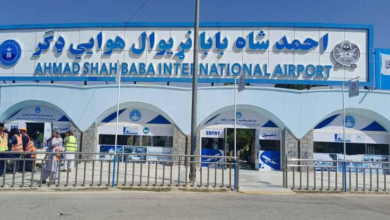 تصویر آغاز ساخت ترمینال جدید میدان هوایی بین‌المللی احمدشاه بابا در کندهار