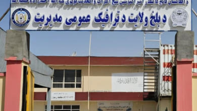 تصویر جمع‌آوری چراغ‌های لیزری و غیراستاندارد از وسایل نقلیه در شاهراه بلخ