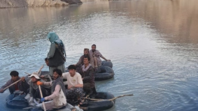 تصویر آب‌گرفتگی و آوار در کارگاه زرشویی بدخشان؛ چندین کارگر زیر آوار و آب گیر ماندند