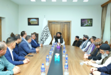 تصویر مولوی امیرخان متقی: به دنبال گسترش روابط جهانی از طریق «دیپلماسی ورزشی» هستیم