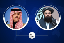 Photo of Afghan, Saudi foreign ministers discuss bilateral ties and regional issues in phone call