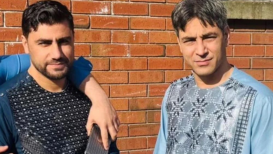 تصویر غرق شدن دو برادر افغان در سواحل ایرلند هنگام ماهیگیری