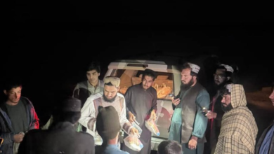 تصویر نجات حدود ۶۰۰ خانواده سیلاب‌زده در ولایت کندهار