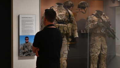 Photo of Afghan war crimes report on frontline of new Australian display