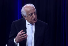 Photo of Zalmay Khalilzad Calls for Political Solution Between Afghanistan, Pakistan