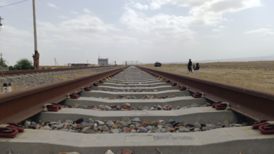 تصویر پورت نمبر ۵ خط آهن در شهر مزارشریف گشایش یافت