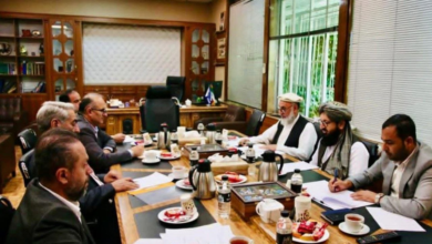 تصویر سفارت افغانستان در تهران با مقامهای ایرانی درباره مشکلات مهاجرین افغان گفتوگو کرد