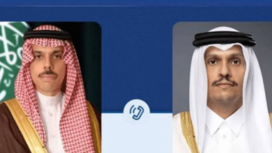 تصویر تأکید قطر و عربستان بر کاهش تنش‌ها در منطقه