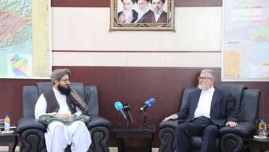 تصویر دیدار سرپرست سفارت افغانستان در تهران با والی تهران