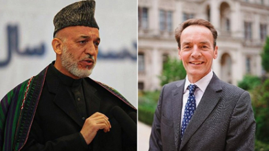 Photo of Karzai, UK envoy react after protest dispersed in Herat