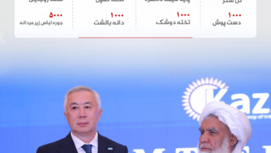 تصویر قزاقستان ۳۲۰ تُن کمک بشردوستانه به افغانستان ارسال کرد